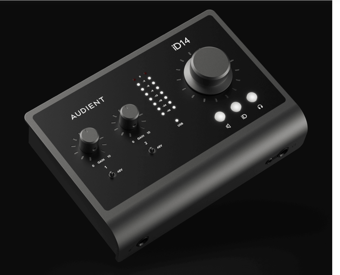 Audient iD14 Mk2 и iD4 Mk2 — второе поколение доступных звуковых карт